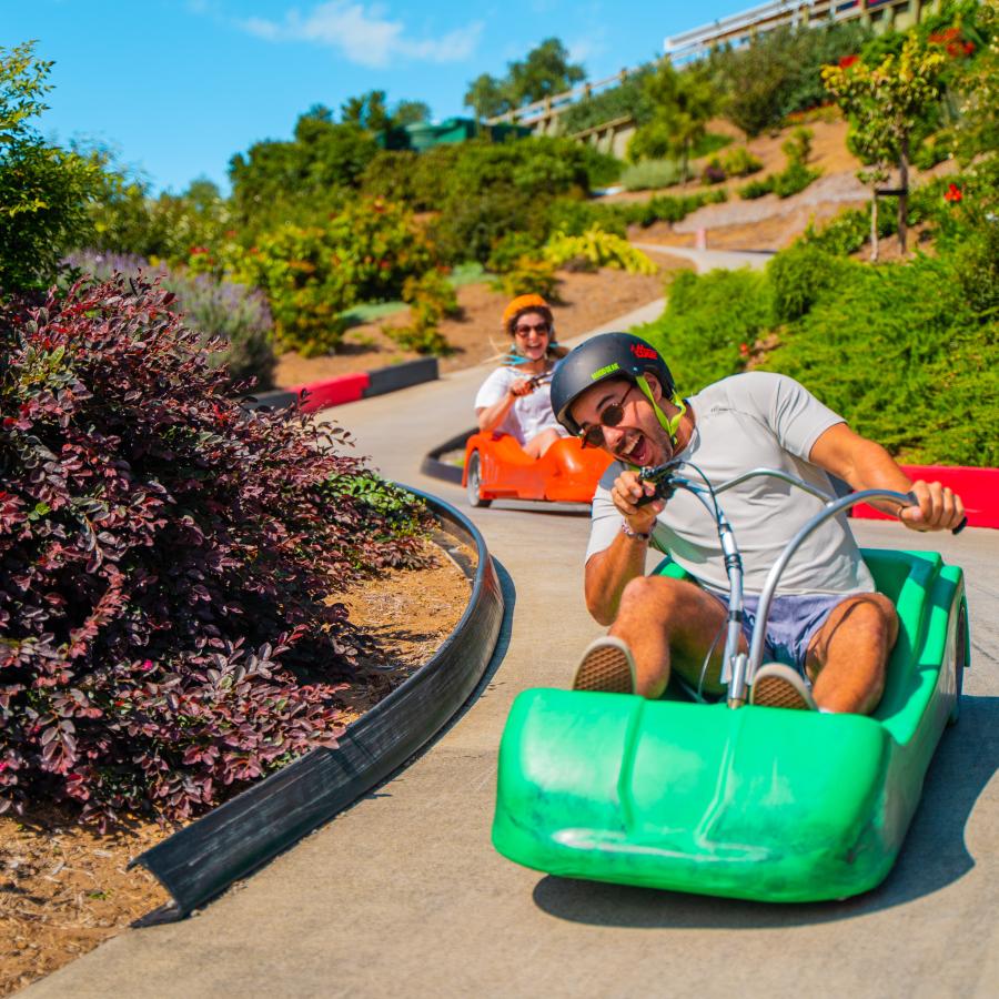 The mini putt course